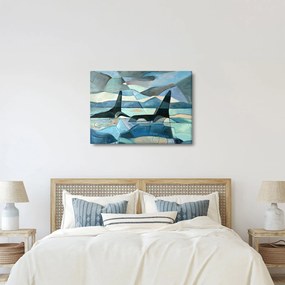 Tablou - Balene (70x50 cm)
