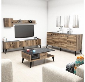 Mobilier living Lydie 2 (Nuc + marmură). 1088211