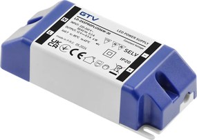 Transformator Pro+ GTV pentru bandă LED, 6W, 12V, IP20 Plastic, 6 W, 12 V