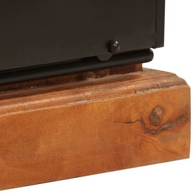 Comoda TV, 110 x 30 x 45 cm, lemn masiv reciclat