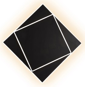 Mantra Dakla plafonier 2x18 W negru 6428