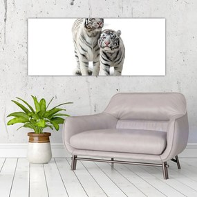 Tablou - Tigrul alb (120x50 cm)