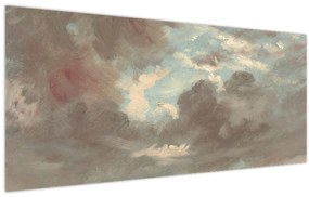Tablou - John Constable, Cloud Study Stormy Sunset, reproducere (120x50 cm)