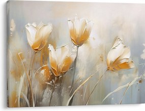 Tablou - Pictura de lalele (70x50 cm)