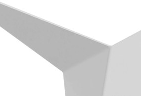 Aplica de perete LED design decorativ ambiental Trame alb