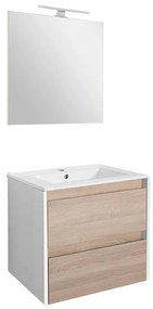 Porto Prime 60 complet stejar alb-sonoma