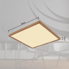 Plafonieră LED dimabilă pentru baie SAPANA LED/18W/230V IP44 Globo 41563-18WW