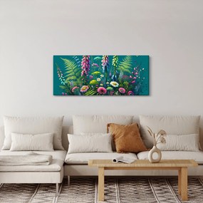 Tablou - Flori de câmp (120x50 cm)