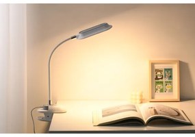 Immax 08997L - Lampă de birou LED+CCT reglabilă cu clemă CLIP 7,5W/230V albă