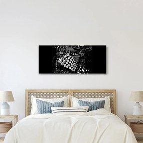Tablou - Desen în stilul lui Banksy (120x50 cm)