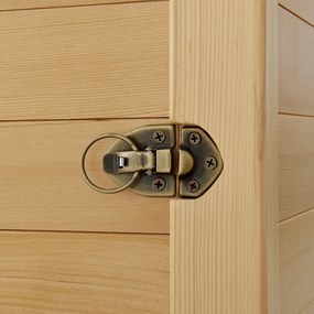 Infračervená sauna Kiruna150 s duálnou technológiou a drevom Hemlock