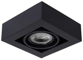 Spot LED dimabil ZEFIX 1xGU10/12W/230V negru Lucide 09120/12/30