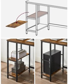 Birou SOLEA maro/negru