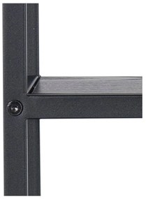 Raft de perete Actona Seaford, negru