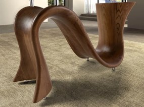 Masa dining design LUX Walnut 220x100cm