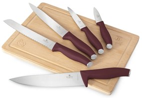 BerlingerHaus Set de cuțite cu tăietor Leonardo, 6 piese
