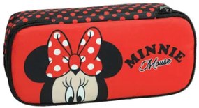 Disney Minnie Red Dots Penar cu 2 compartimente 26 cm
