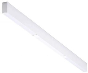 Set un metru sina magnetica monofazata cu iluminat inclus Alfa 52M1031WH alb, 3000K