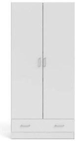 Șifonier alb 79x170 cm Space – Tvilum