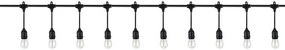 ShopJK LANȚ DE LUMINI DECORATIV - 5M - 24V - IP44 - 15617