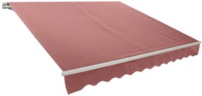 Copertină burgundă - 2,95 x 2 m