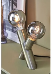 Lampă de masă Markslöjd 108053 SIMUL 1xE27/40W + 1xE14/40W/230V aurie