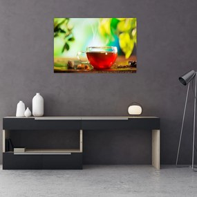 Tablou - Natura moartă, ceai (90x60 cm)