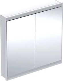 Dulap incastrat cu oglinda Geberit One ComfortLight 90 cm alb