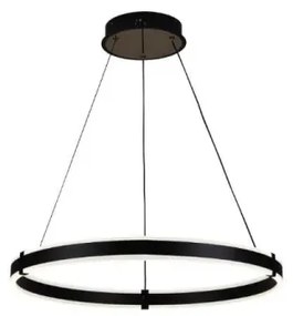Lustră LED dimabilă pe cablu Brilagi CIRCLE LED/85W/230V 3000-6500K negru + telecomandă