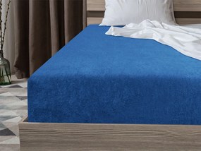 Cearsaf Frotir EXCLUSIVE 200 x 220 cm albastru Inchis