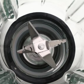 Blender Laretti LR-FP7325, 500W, 1.5 L, Lame din otel inoxidabil, 2 viteze + puls, Mecanism de blocare, Negru