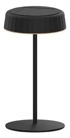 Lampă de masă LED solară reîncărcabilă, reglabilă VIVIEN, 3W/5V, 2700K, IP54, negru