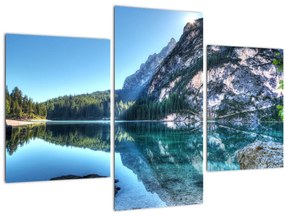 Tablou - Lac montan (90x60 cm)