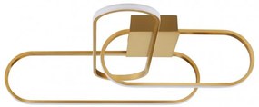 Lustra LED dimabila, design modern ARTE, auriu