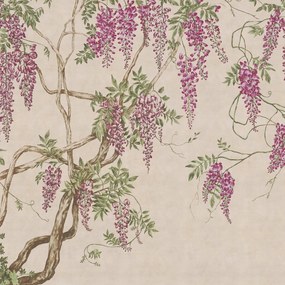 Fototapet, Wisteria Tree, Dusty Pink, Rebel Walls