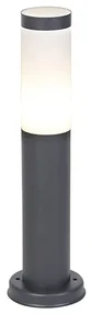 Lampă de stâlp gri antracit 45 cm IP44 - Rox