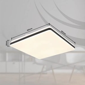 Plafonieră LED dimabilă ULLY LED/24W/230V Tuya Globo 48025OBSH + telecomandă
