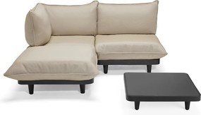 Set de grădină Paletti Medium Royal cu masă, culori multiple - Fatboy Culoare: Brûlée