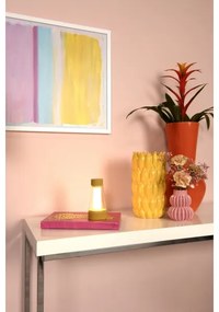 Lampă LED dimabilă Lucide 45500/01/44 LORALI LED/1,2W/4V IP44 galben