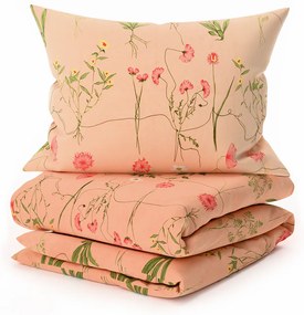 Lenjerie de pat din crep HERBAR colorata Dimensiune lenjerie de pat: 70 x 90 cm | 140 x 200 cm