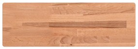 356026 vidaXL Raft de perete, 60x20x2,5 cm, lemn masiv de fag