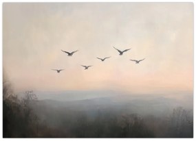 Tablou - Stol de păsări (70x50 cm)