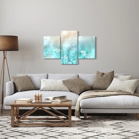 Tablou - Fluture în albastru (90x60 cm)