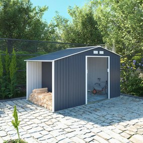 Magazin pentru lemne pentru casa metalica XL