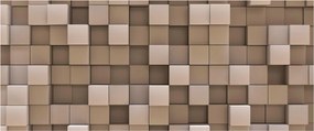 Tablou - Cuburi bej (120x50 cm)