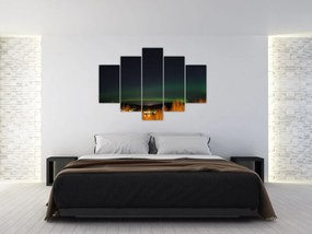 Tablou cu aurora borealis (150x105 cm)