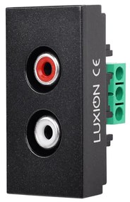 Modul Priza Audio 1M LUXION, Standard Italian