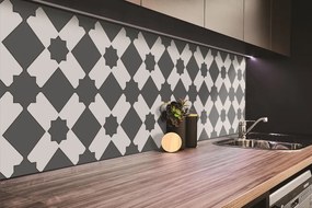 Panou decorativ bucatarie Model geometric