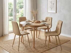 Scaun de masa bej LIBRA