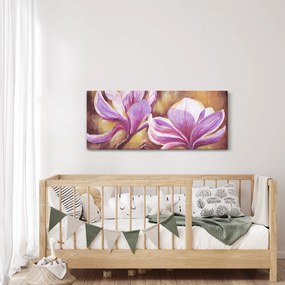 Tablou - Flori de magnolie (120x50 cm)